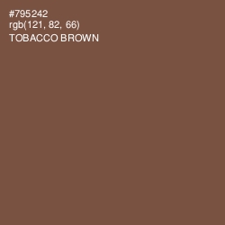 #795242 - Tobacco Brown Color Image